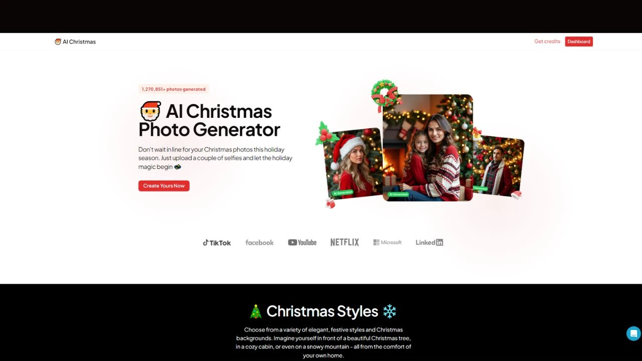 AI Christmas Photo Generator