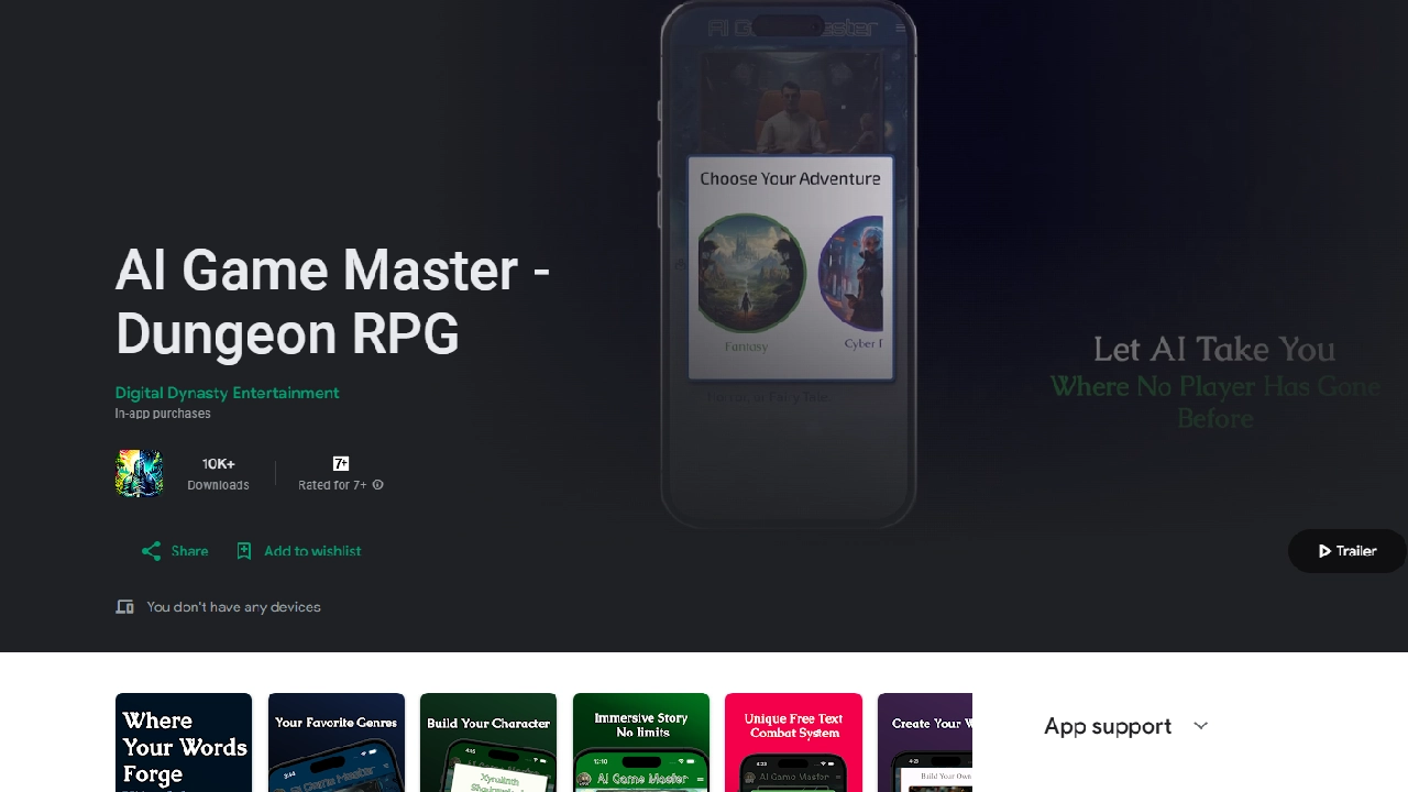 AI Game Master - Dungeon RPG