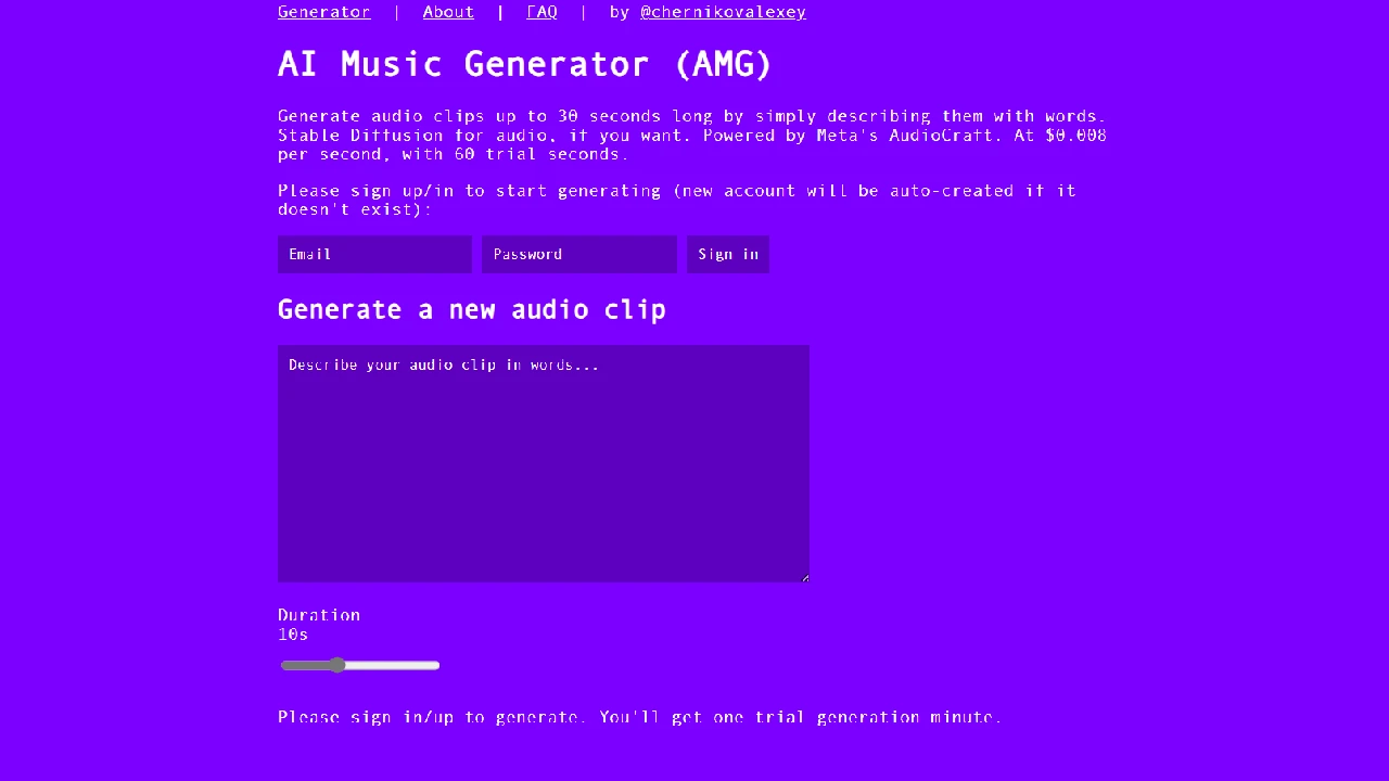 AI Music Generator