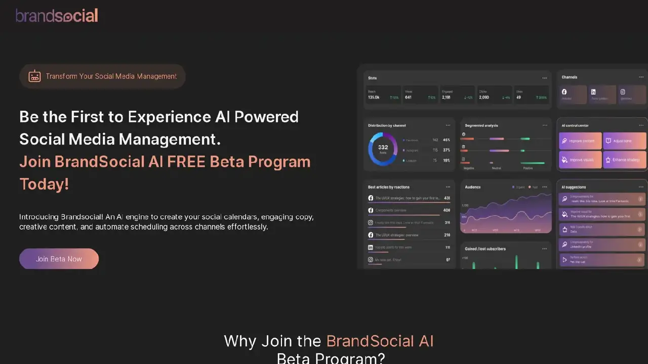 BrandSocial AI