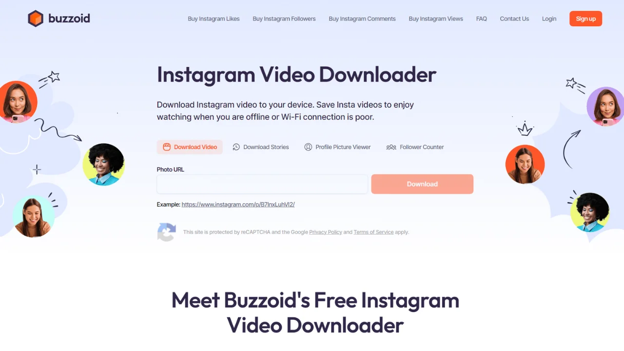 Buzzoid Instagram Video Downloader