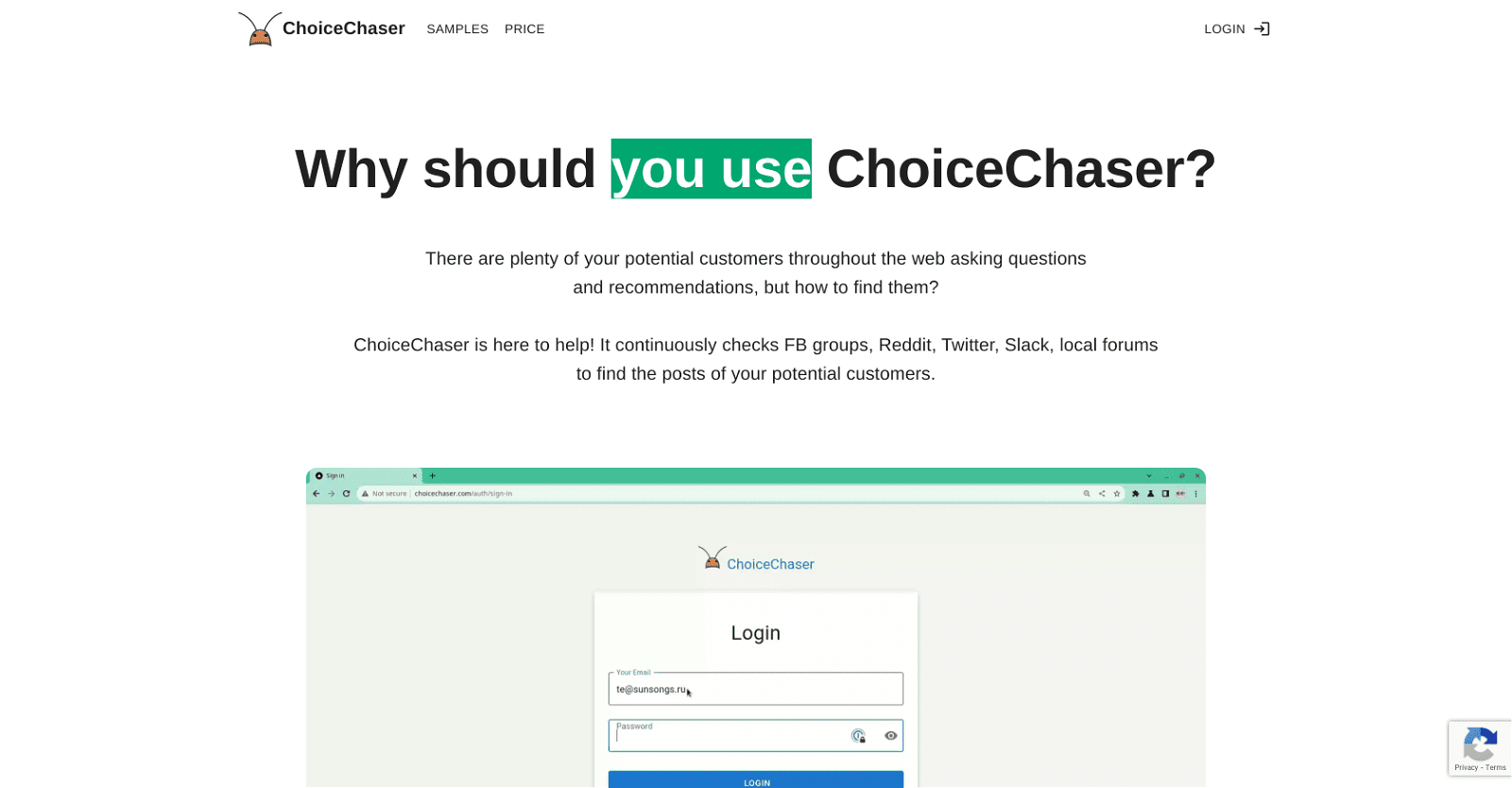 ChoiceChaser