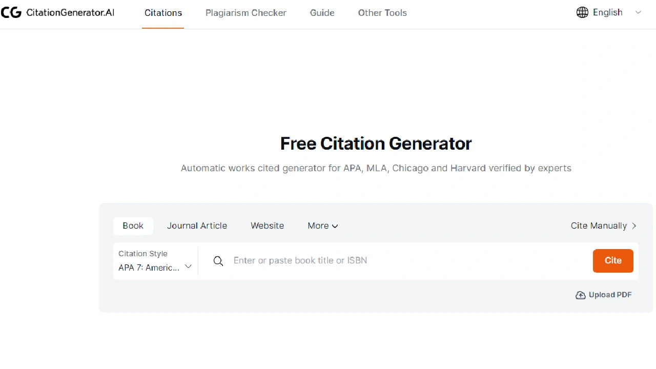 Citation Generator AI