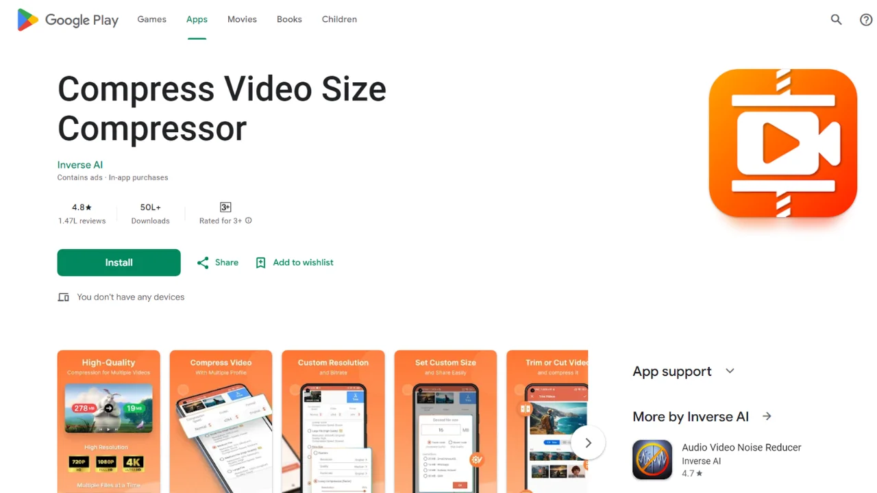 Compress Video Size Compressor
