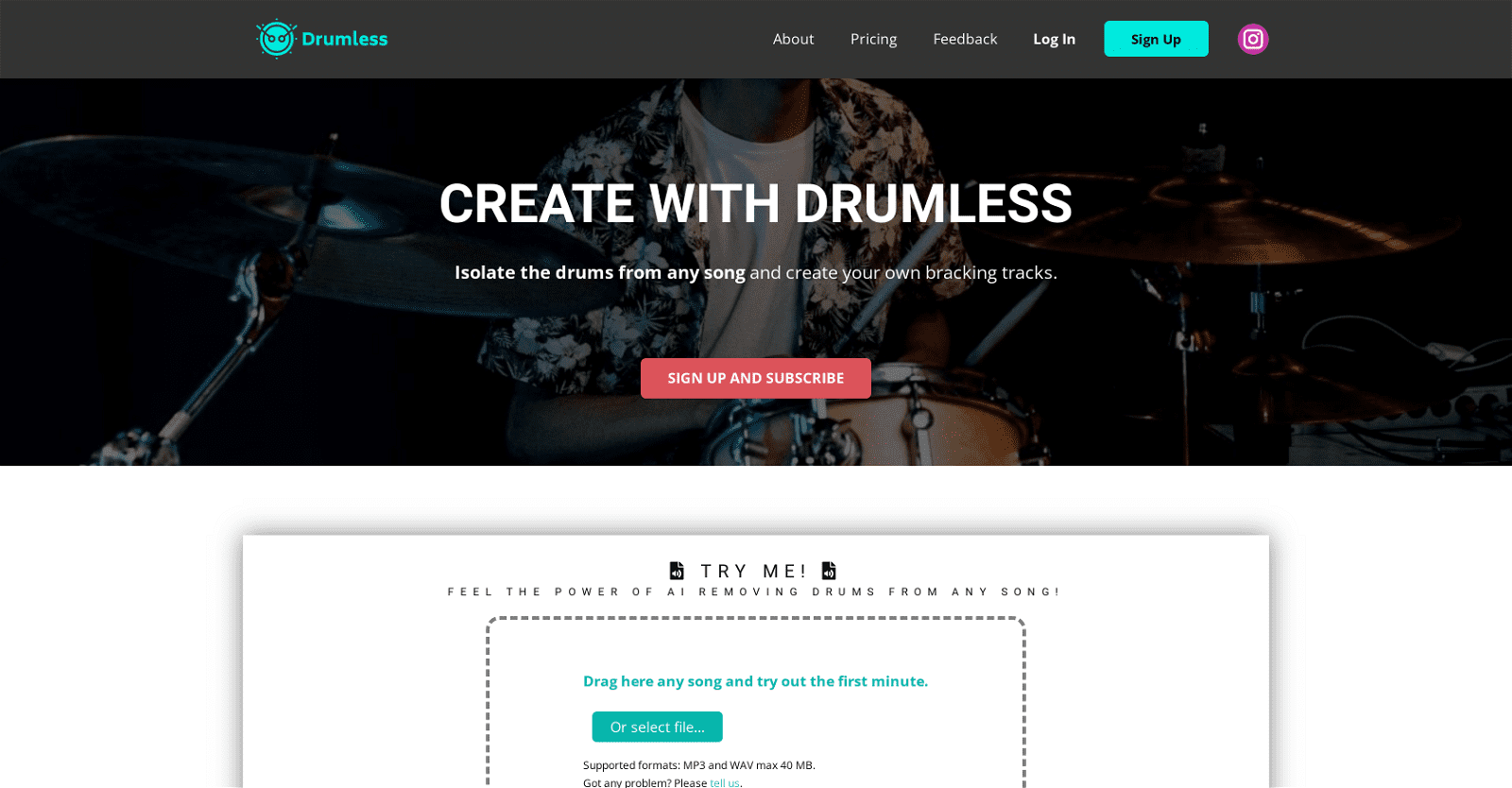 Drumless