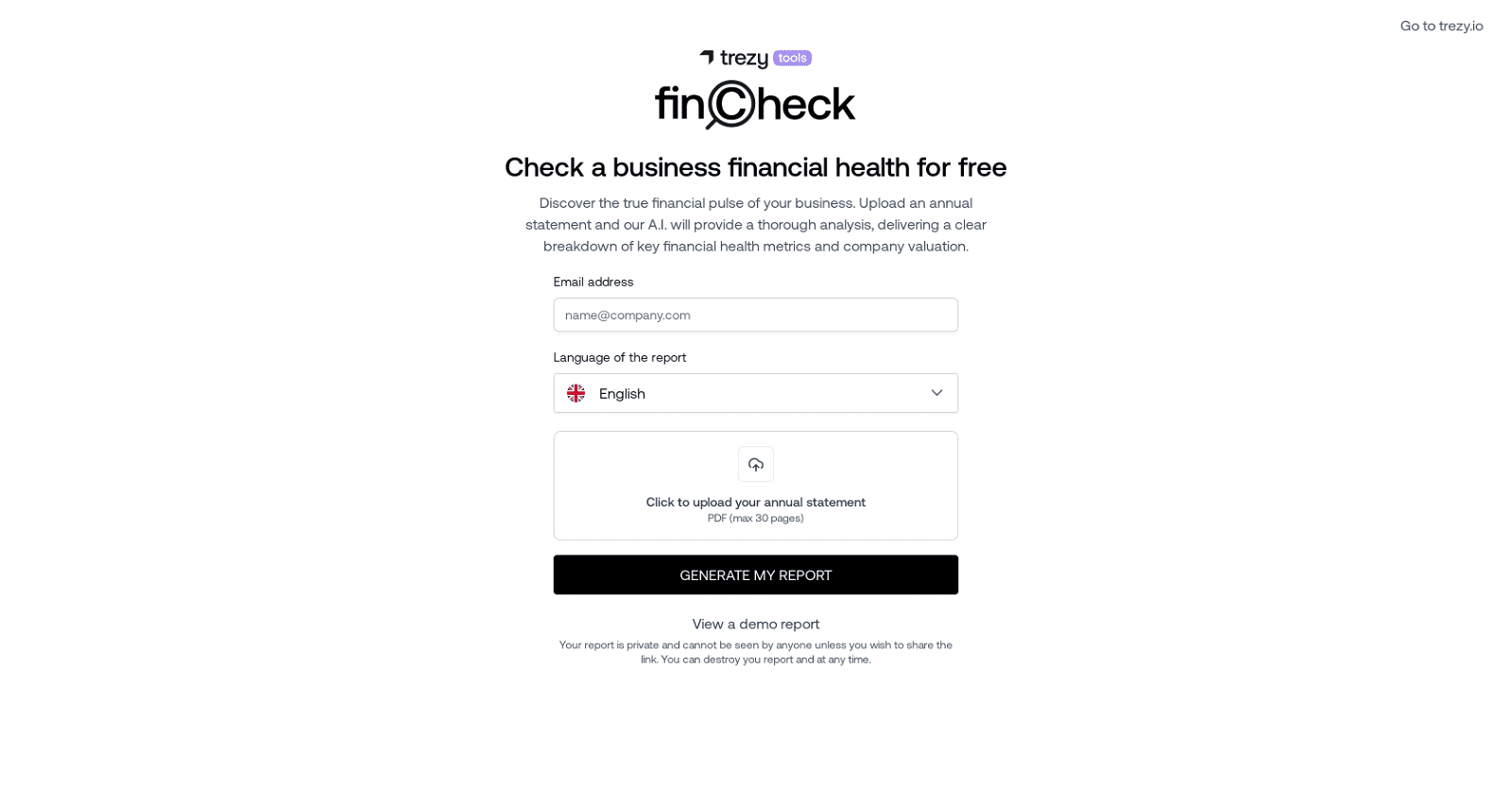 FinCheck by Trezy