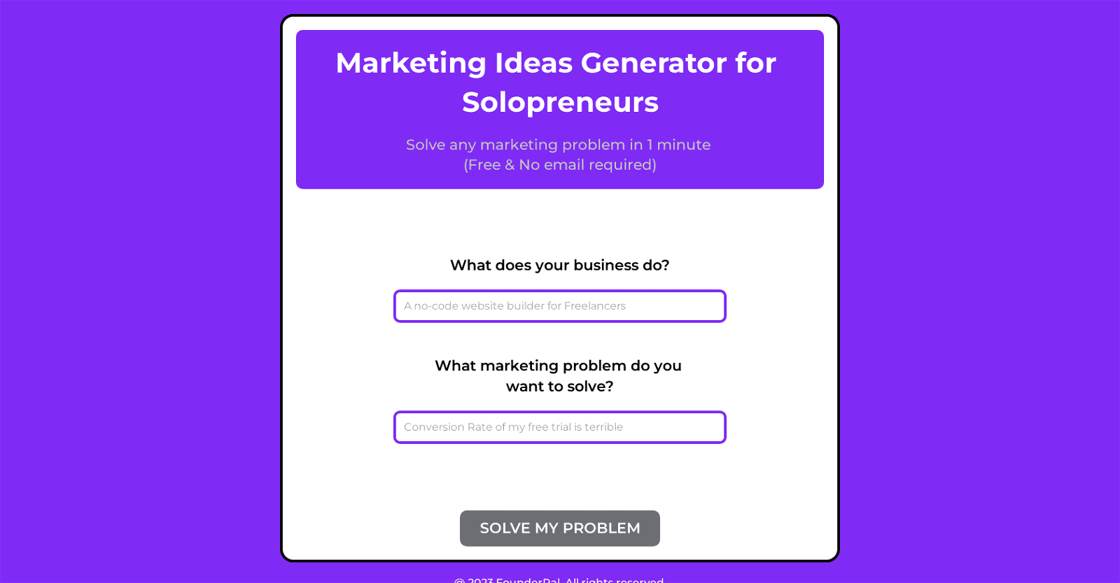 Founderpal Virtual CMO