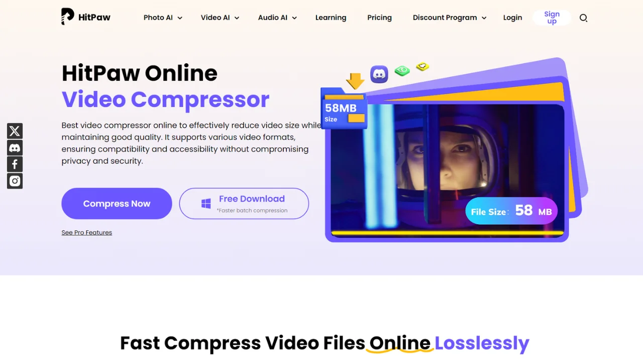HitPaw Online Video Compressor