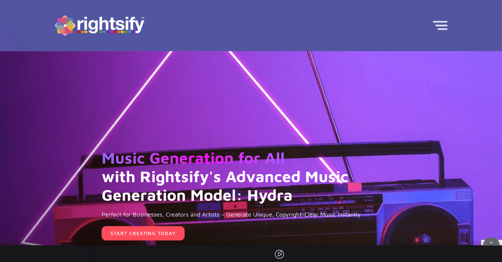 Hydra - AI Music Generator from Rightsify