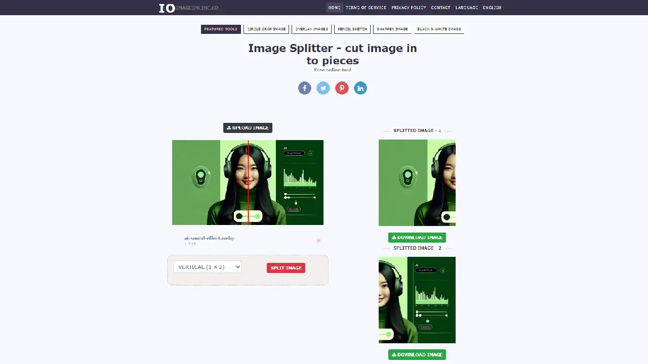 Image Splitter AI