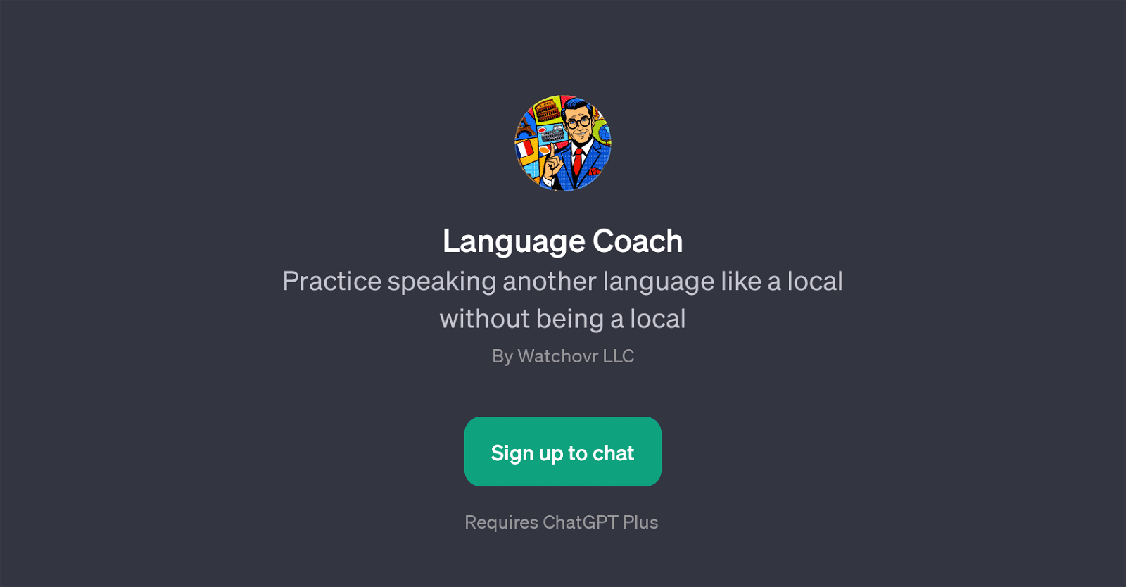 Language Coach-Practice speaking another language