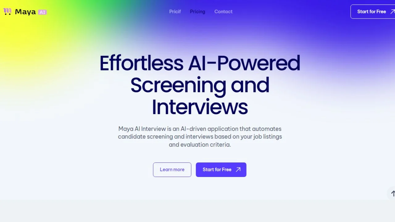 Maya AI - For Interviews