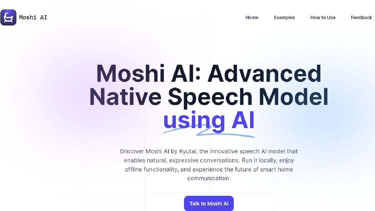 Moshi AI Voice Chat