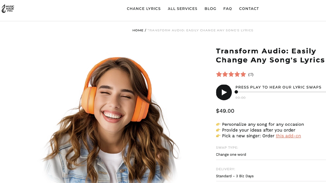 TransformAudio by MusicMadePro