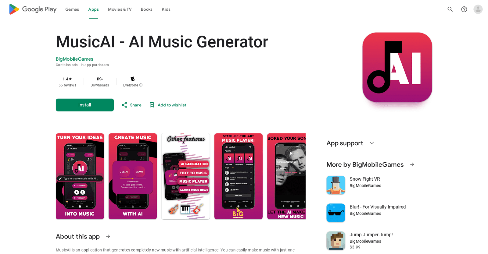 Music AI App
