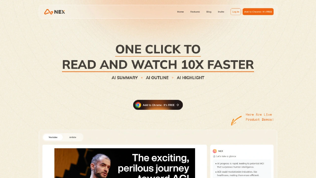 Nex - AI Knowledge Copilot