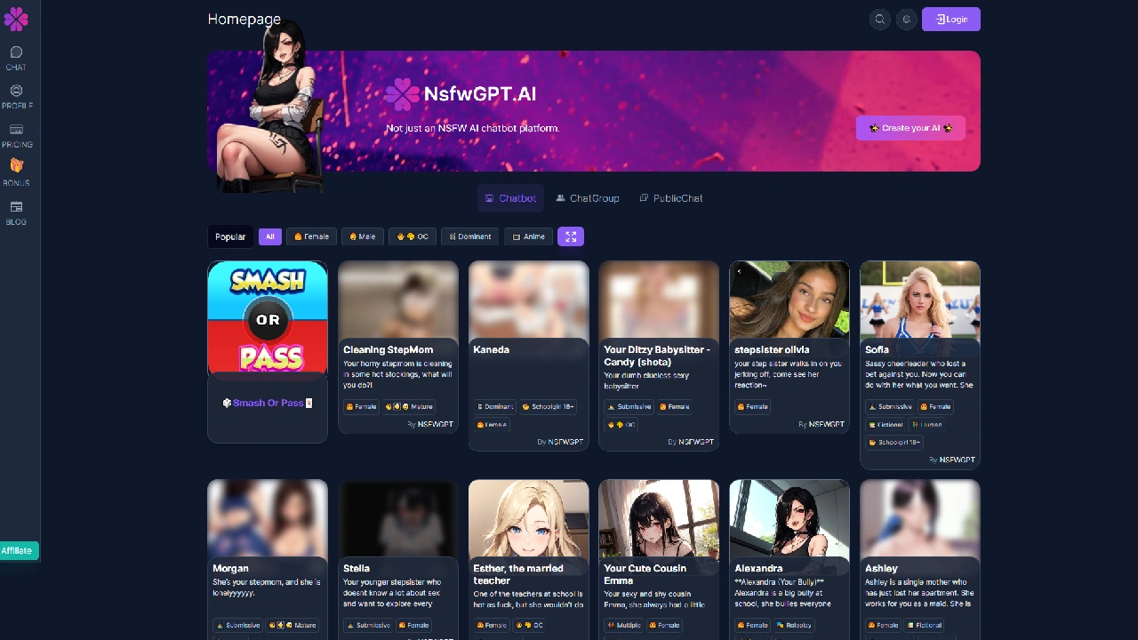 NsfwGPT AI