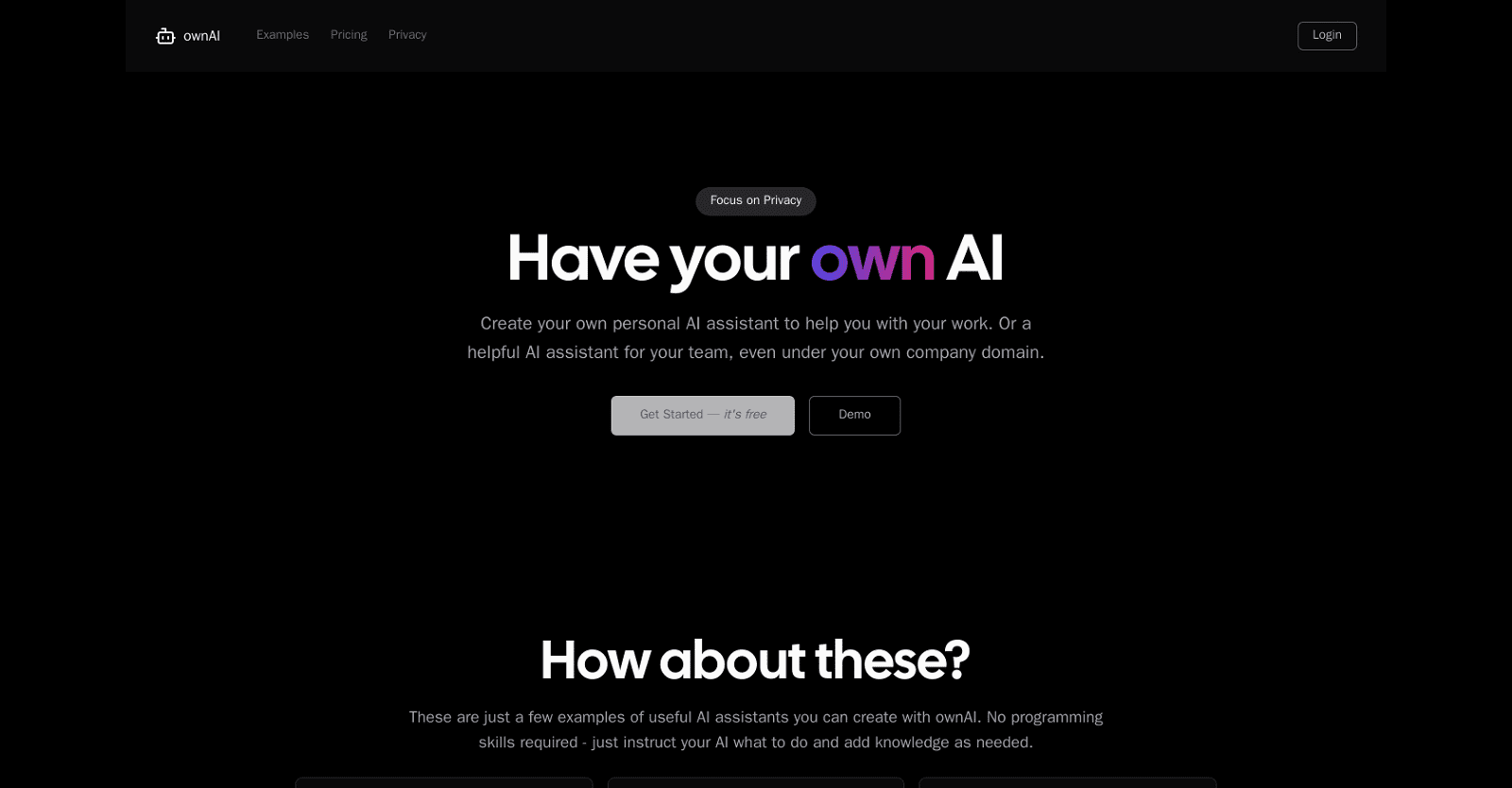 Own AI