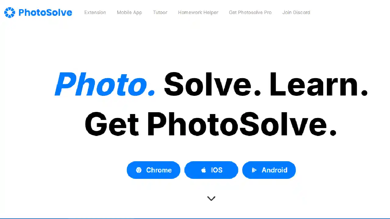 PhotoSolve AI
