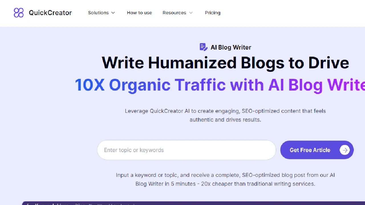 AI Blog Writer