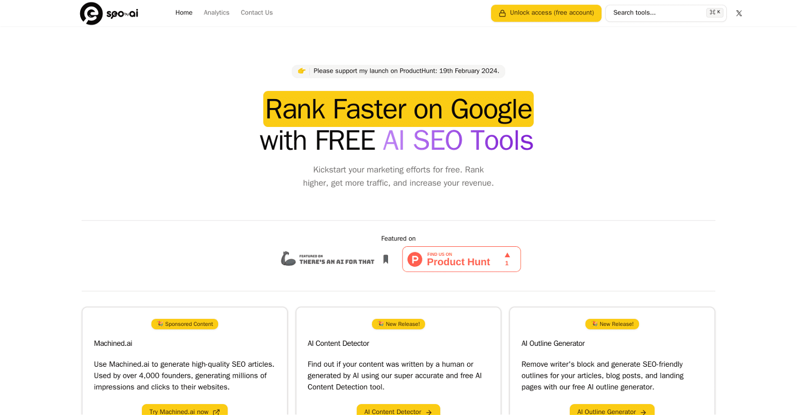 SEO AI (free)