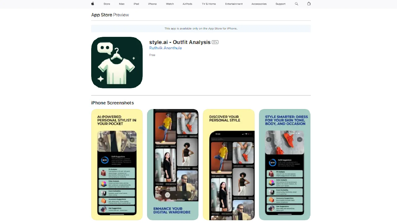 Style AI - Outfit Analysis