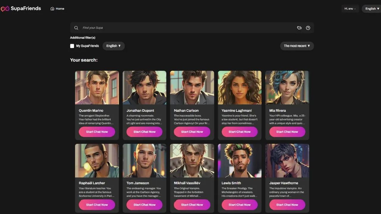 SupaFriends AI