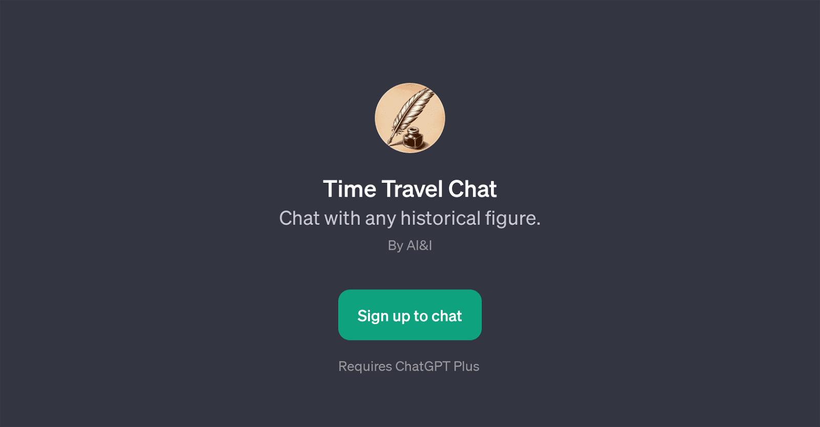 Time Travel Chat