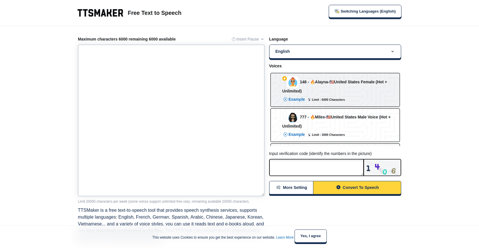 TTSMaker-Ultimate Free Text-to-Speech Tool