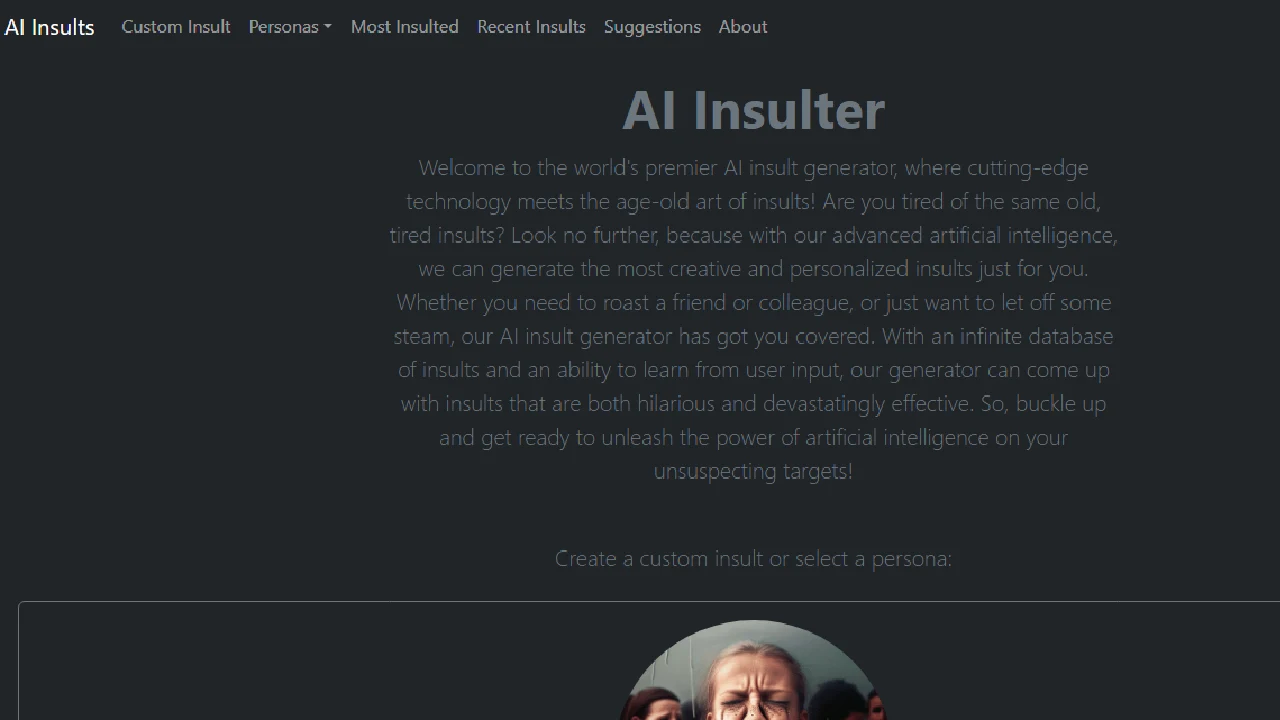 AI Insult Generator