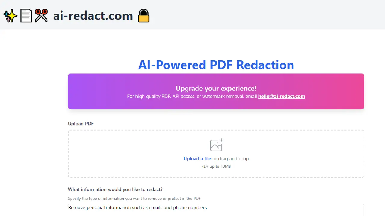 AI Redact