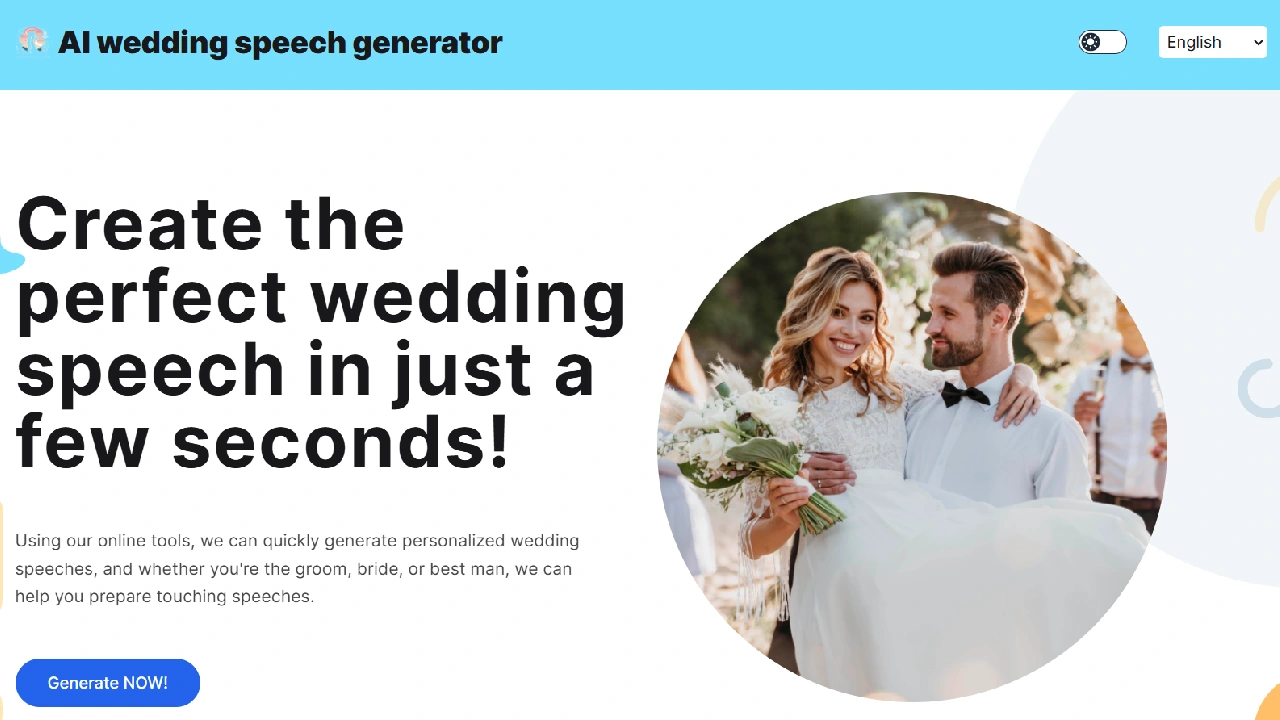 AI Wedding Speech Generator