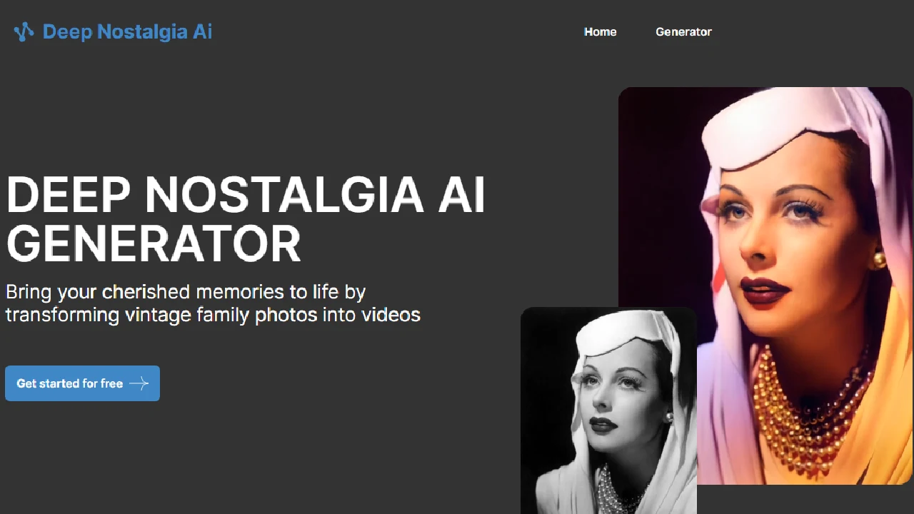 Deep Nostalgia AI