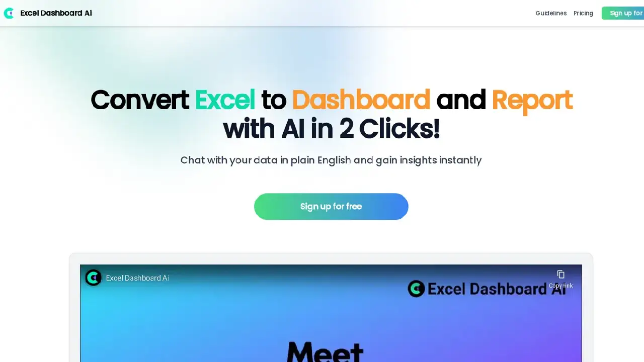 ExcelDashboard AI