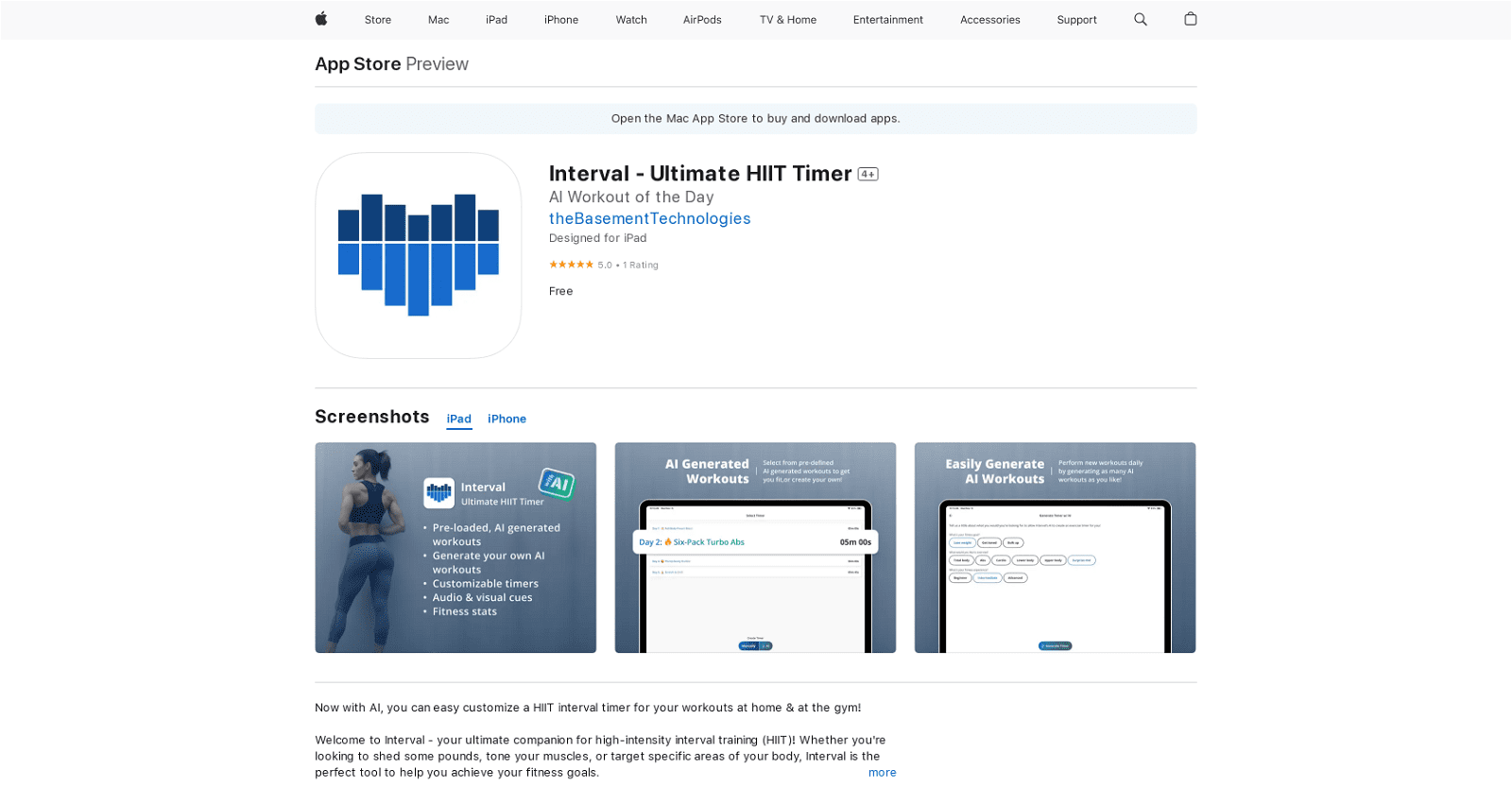 Interval - Ultimate HIIT Timer
