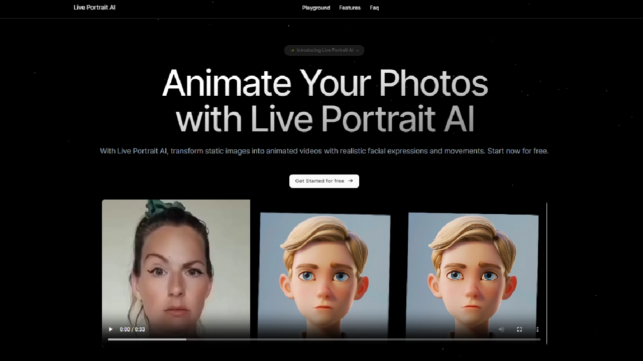 Live Portrait AI