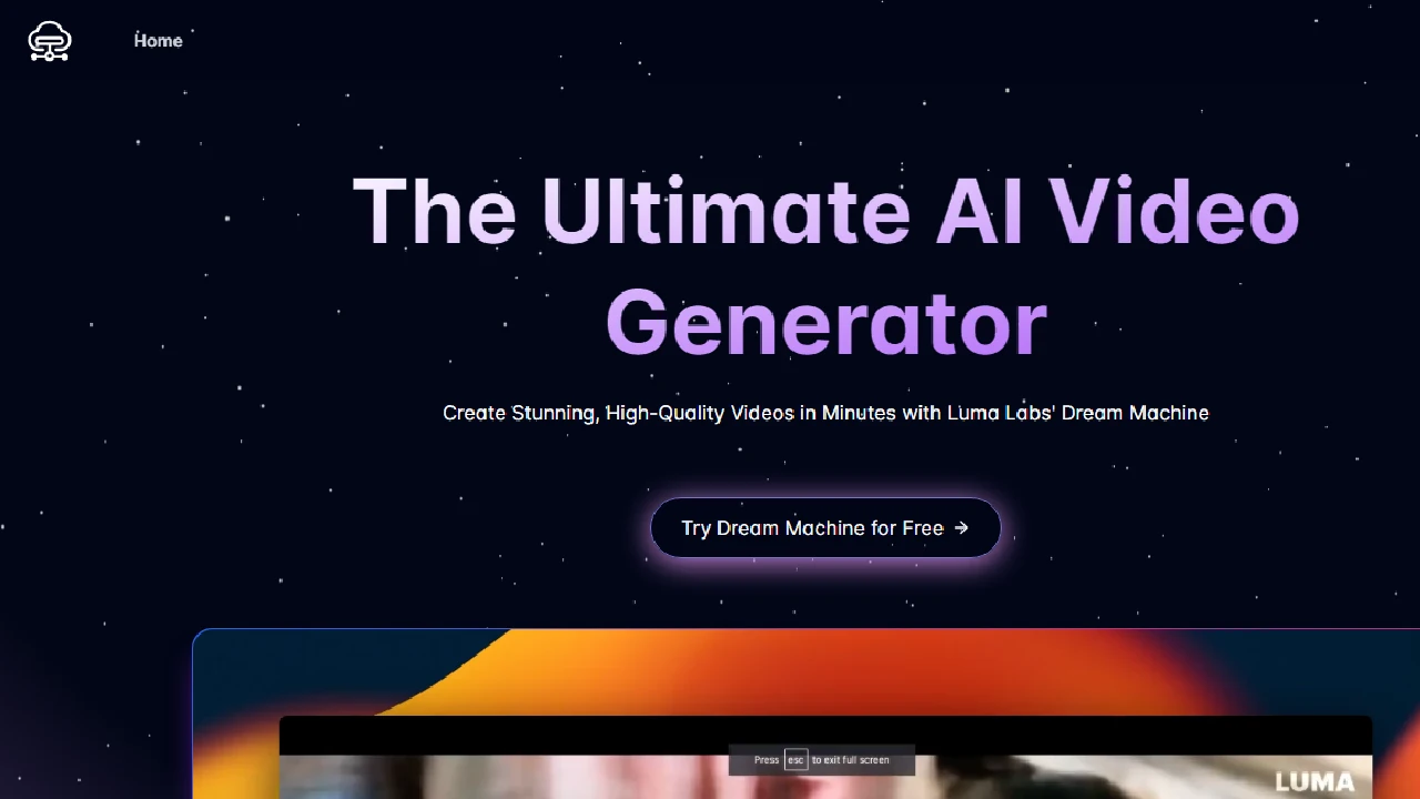 Luma AI Video Generator