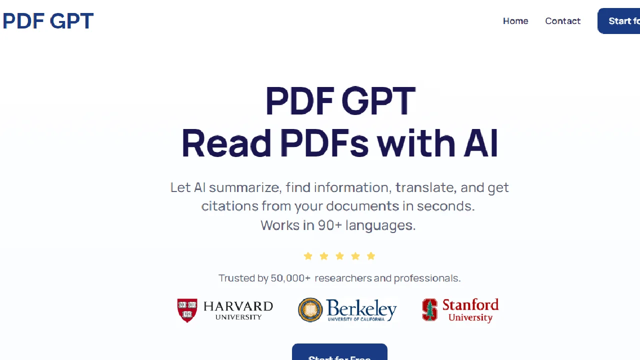PDF GPT - Read PDF with AI