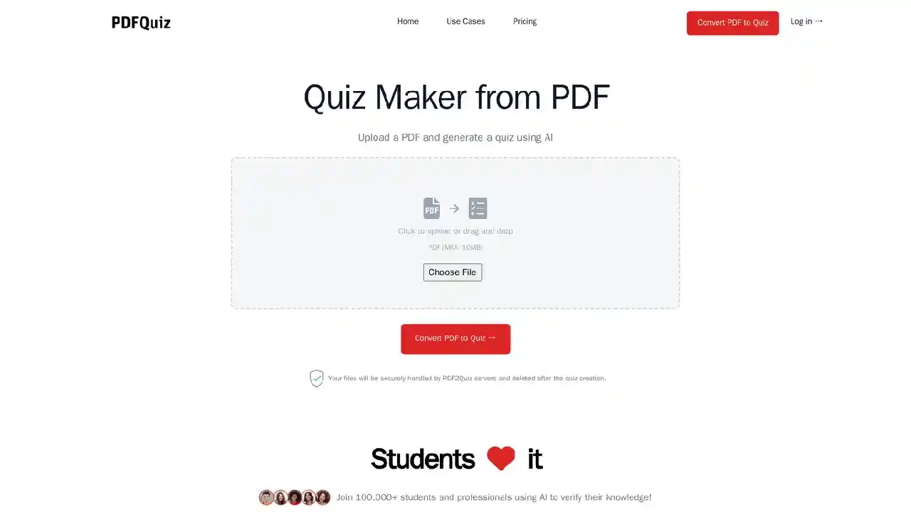 PDF2Quiz AI