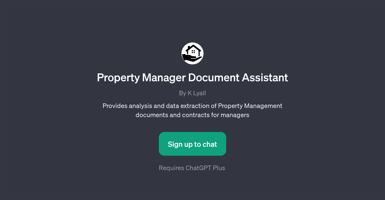 Property Manager Document Assistant