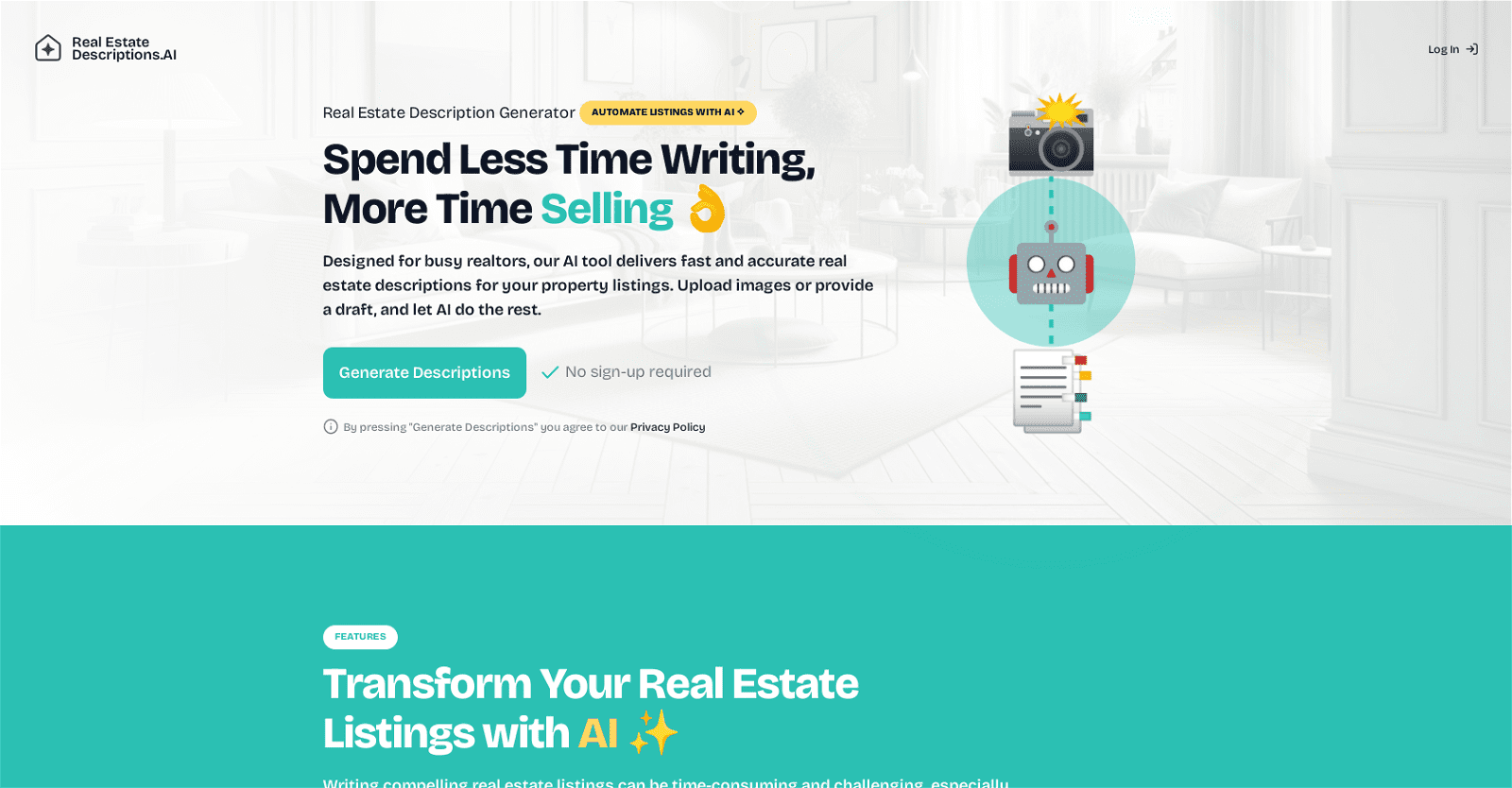 RealEstateDescriptions AI