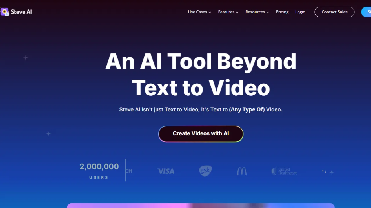 Steve AI - Video Generator