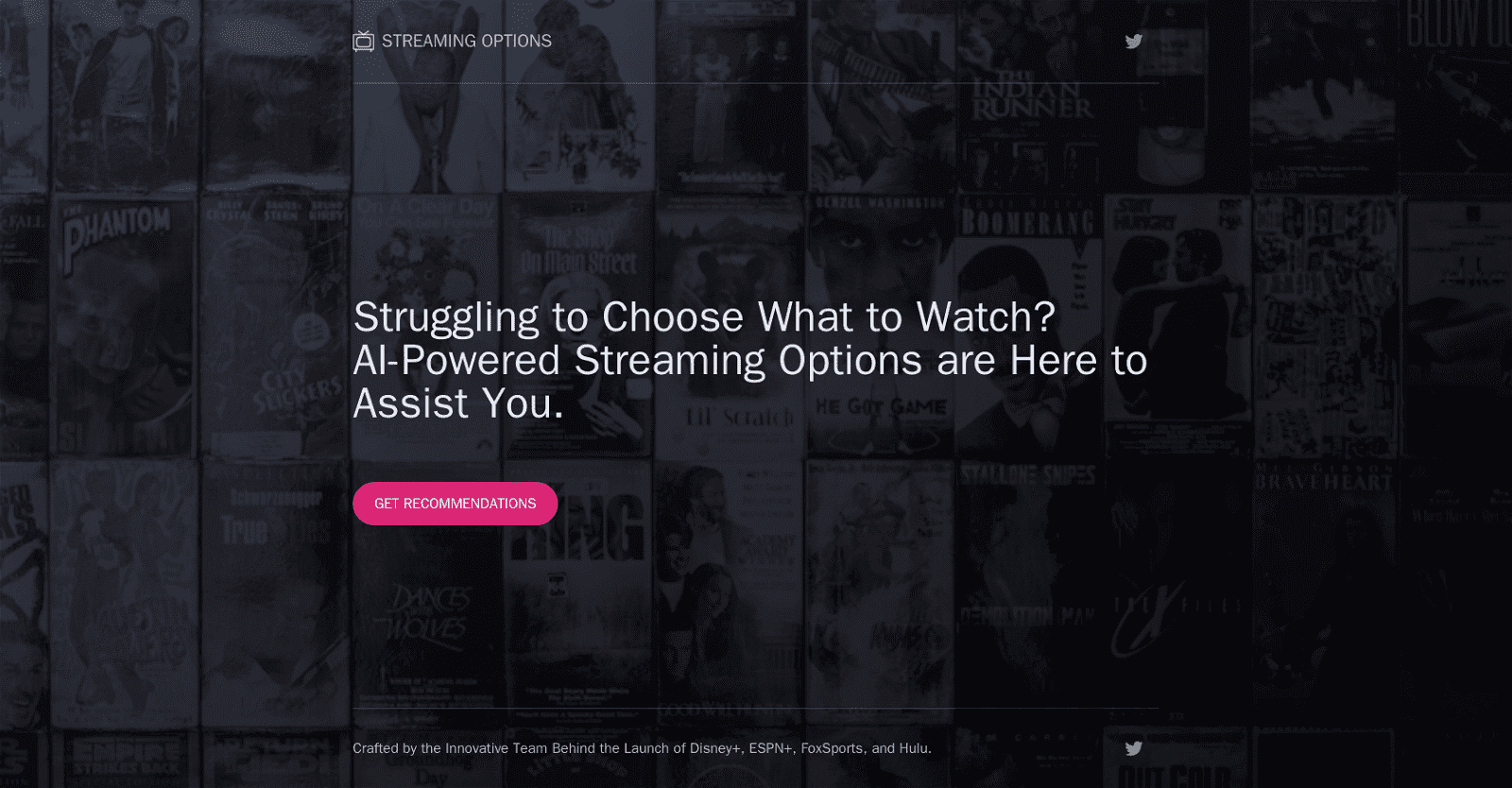 Streaming Options