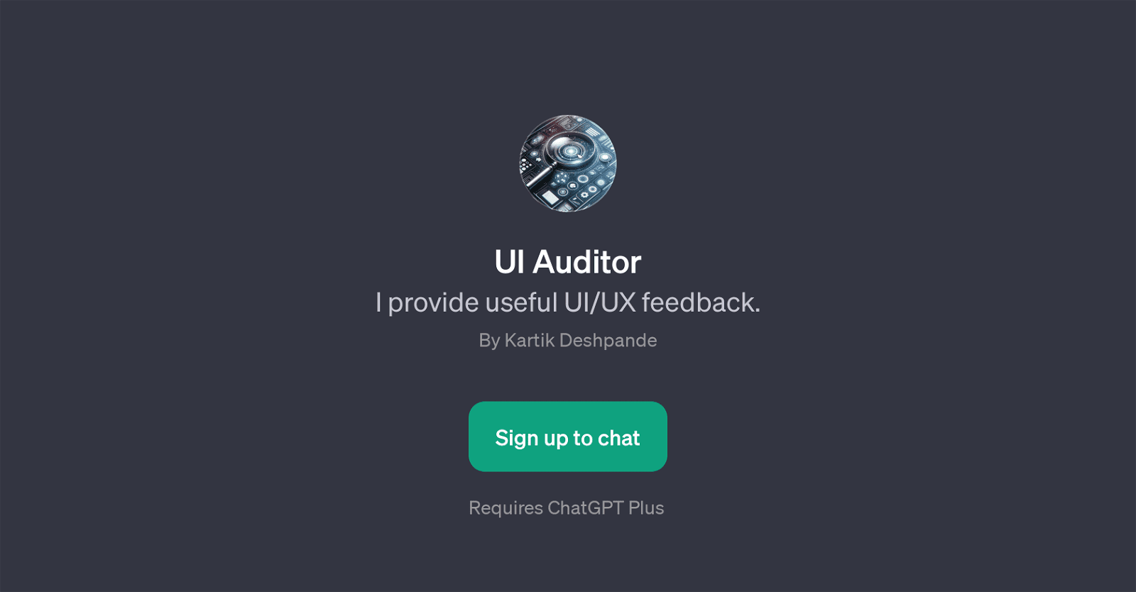 UI Auditor