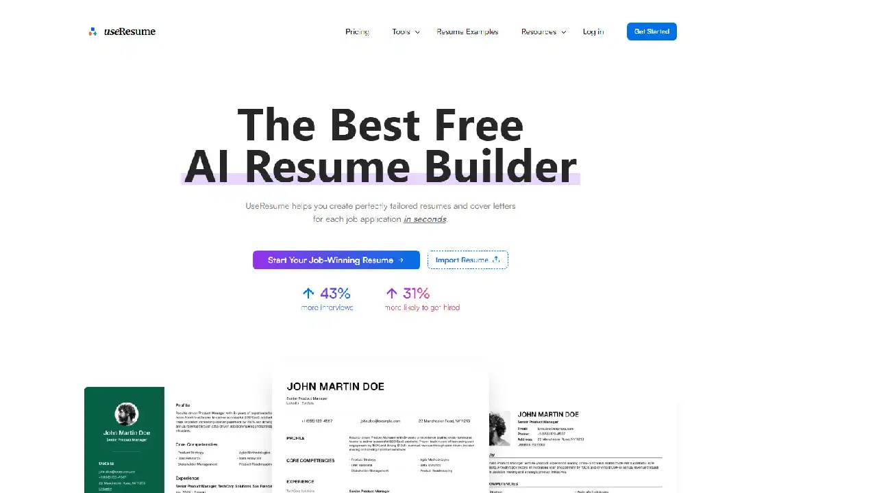 useResume AI
