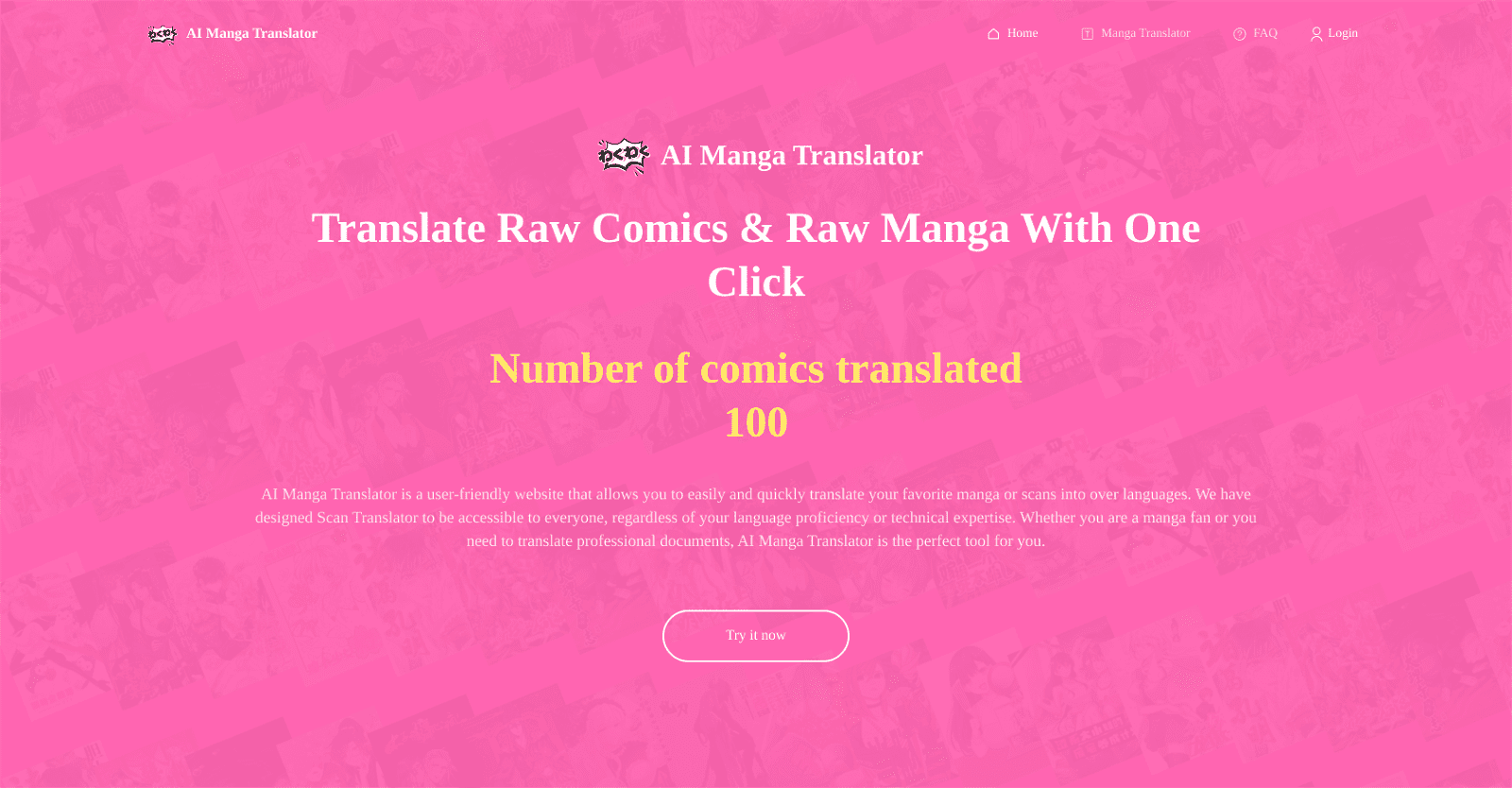 AI Manga Translator