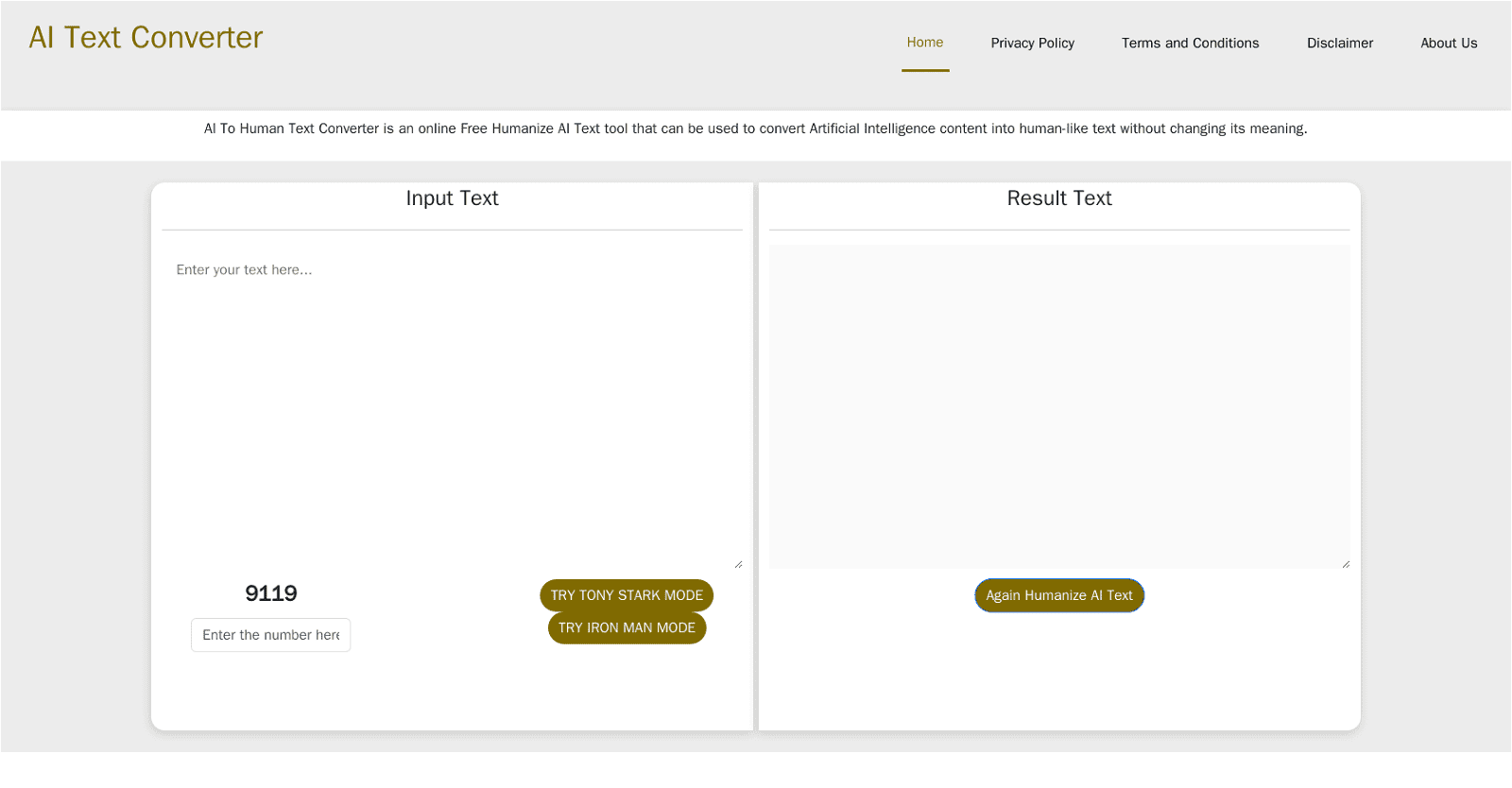 AI To Human Text Converter