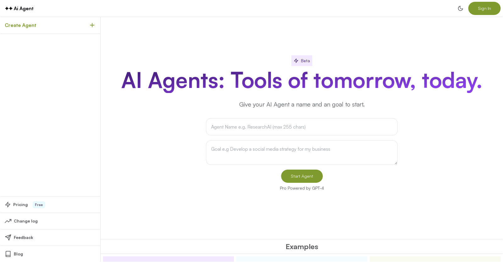 AI Agent App