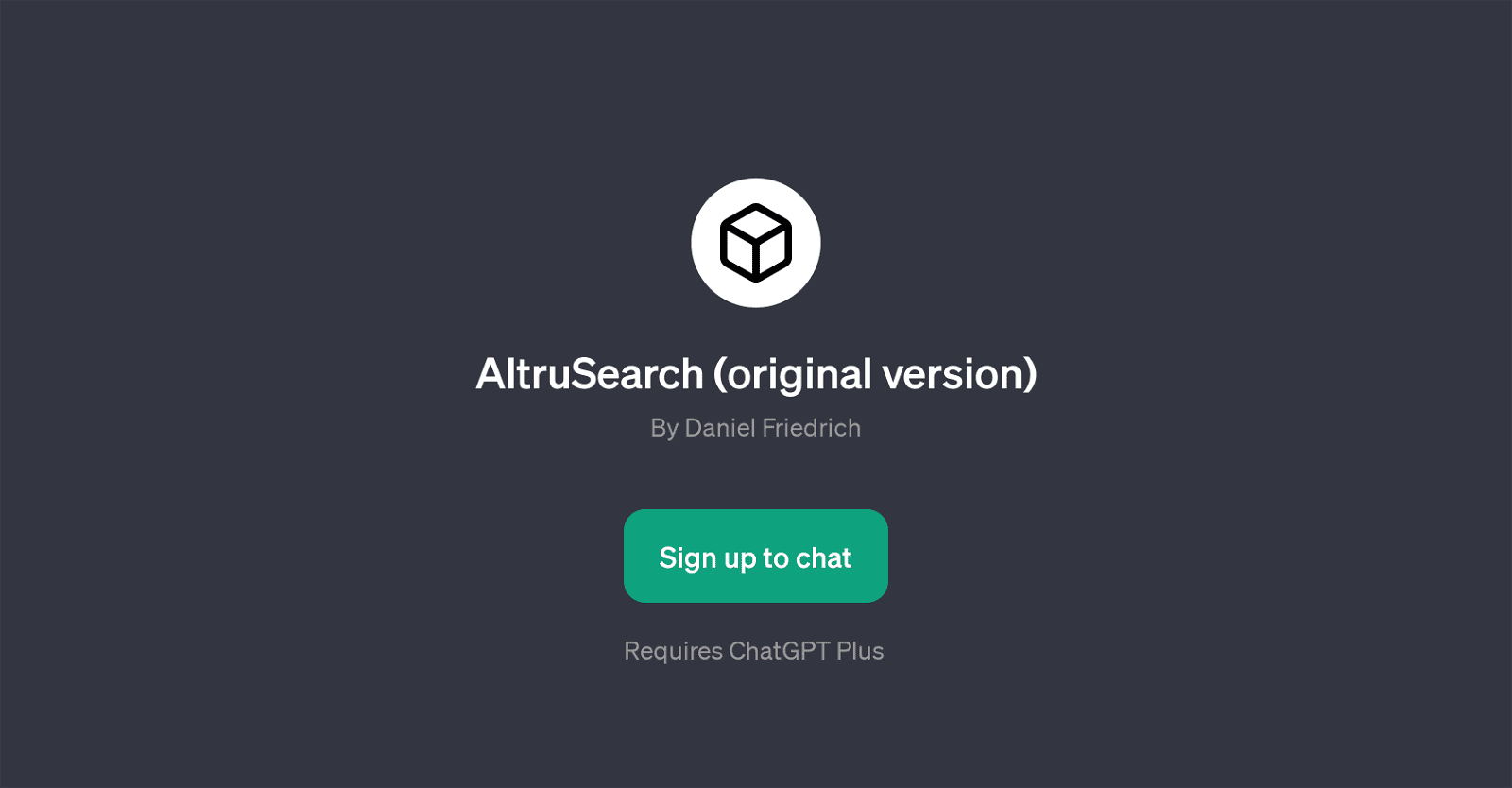 AltruSearch (original version)
