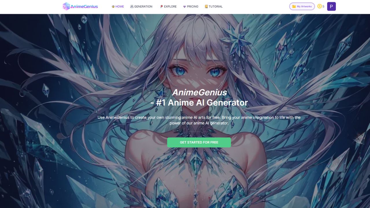 Animegenius - AI Anime Generator